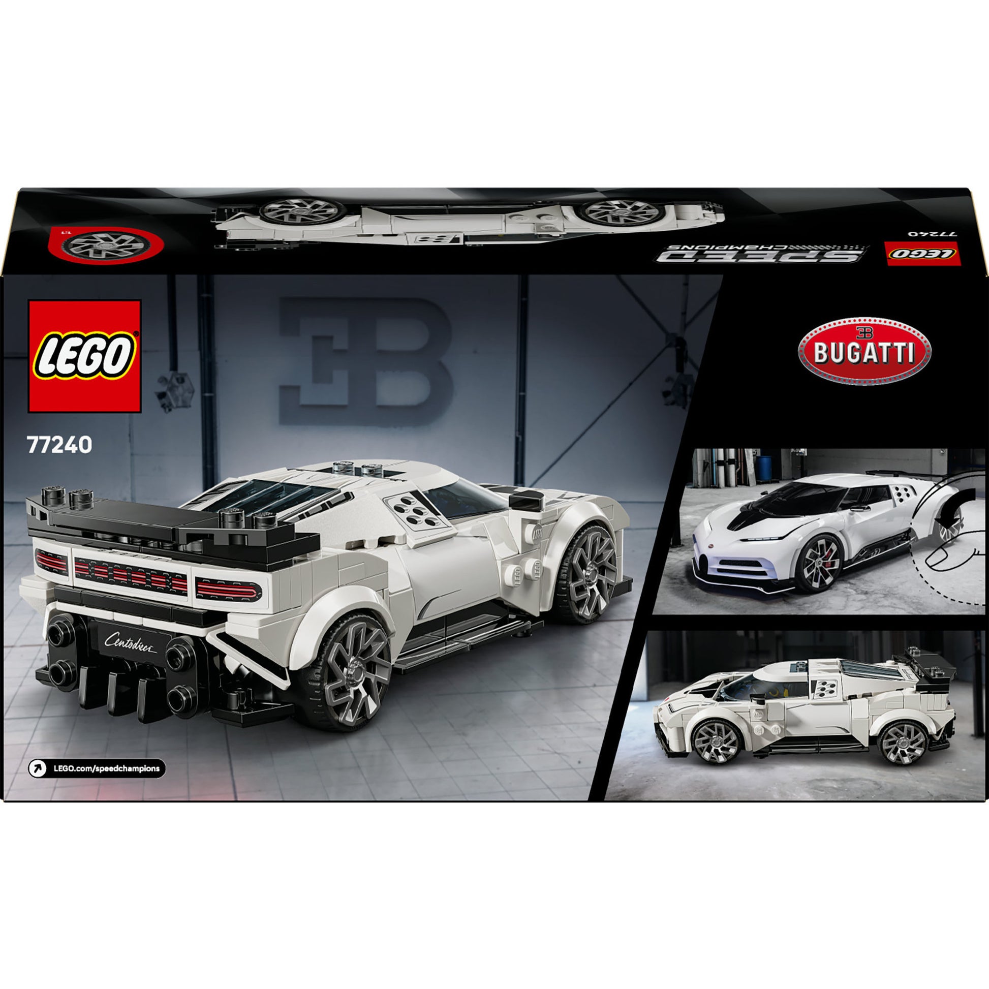 LEGO Speed ​​Champions 77240 Bugatti Centodieci Hyper Sports Car