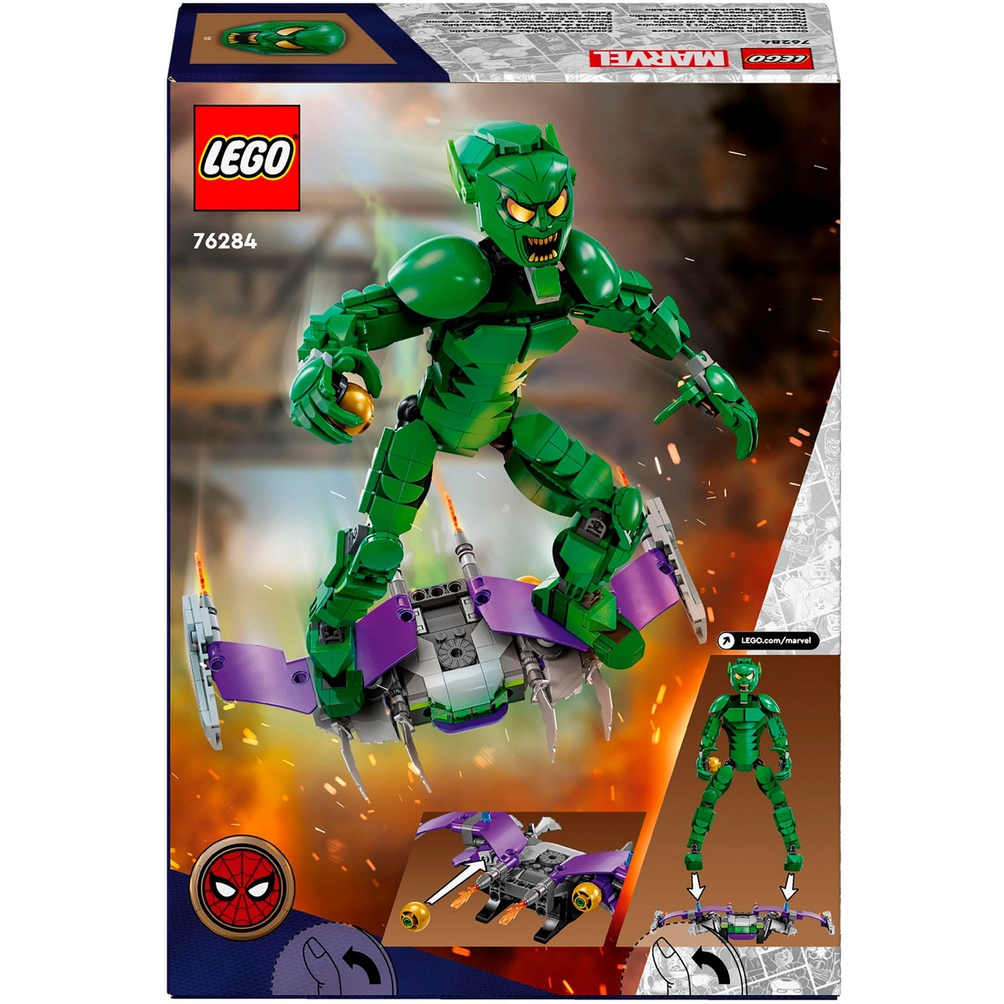 LEGO LEGO Super Heroes 76284 Green Goblin Building Figure