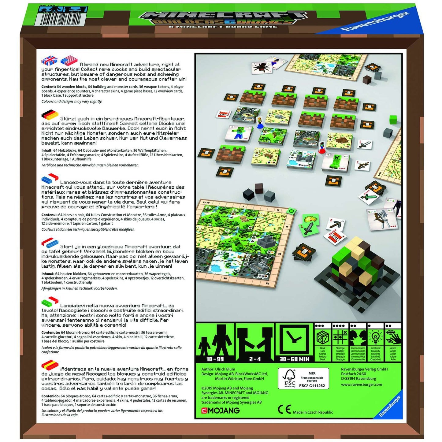 Biomes des constructeurs Minecraft de Ravensburger