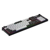 Hator skyfall pro sans fil, clavier de jeu (noir, disposition américaine, hator aurum vanille silencieux, RVB, pbt double-shot, échange à chaud, bluetooth usb-c 2,4 GHz)