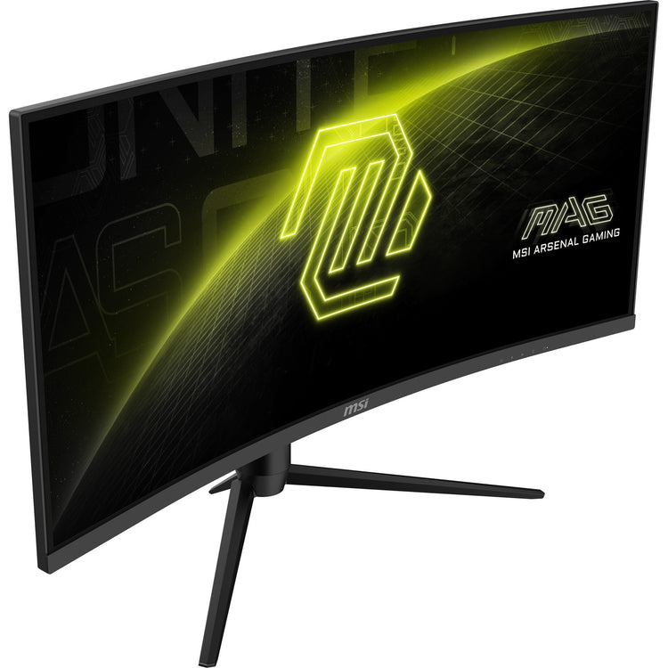 Moniteur de jeu ultra-large incurvé MSI Mag 342CQR E2 34 (noir, 2x HDMI, Display Port, 180 Hz)