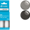 Set de stylos de retouche Cube gris brillant