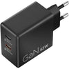 Lenovo double USB-C (65 W) gan (noir, 2x USB-C, alimentation)