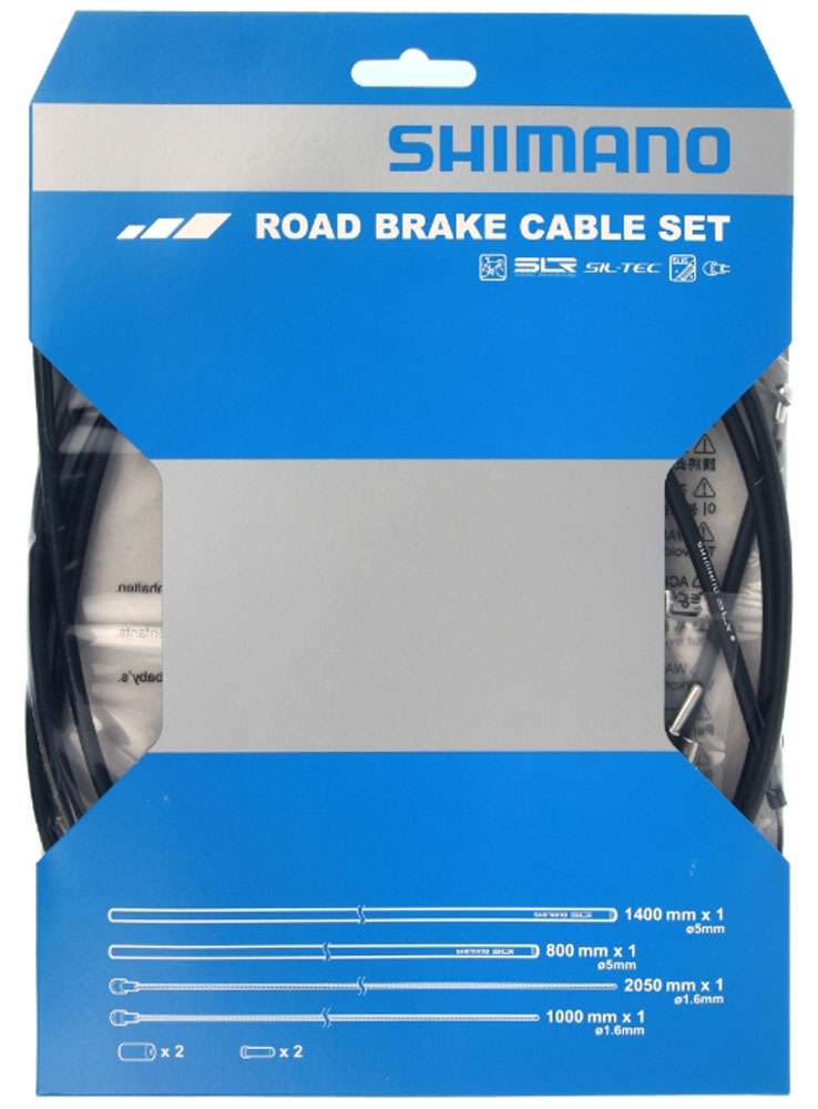 Jeu de câbles de frein Shimano sil-tec pour la route