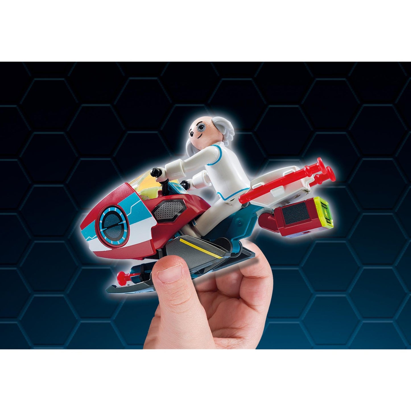 Playmobil Super 4 SkyJet avec Dr. X robot