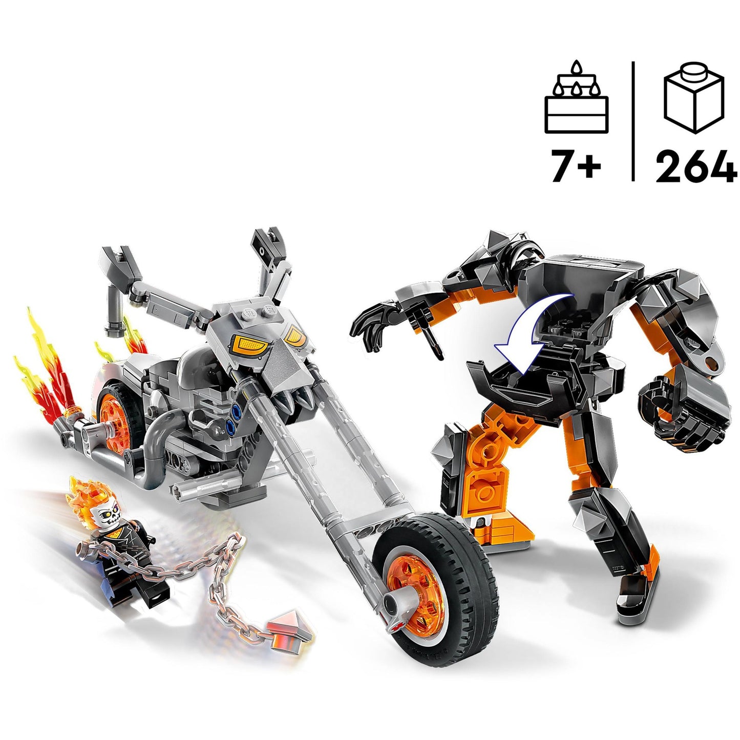 LEGO LEGO 76245 MOTEUR DE MECH GHOST RIDER