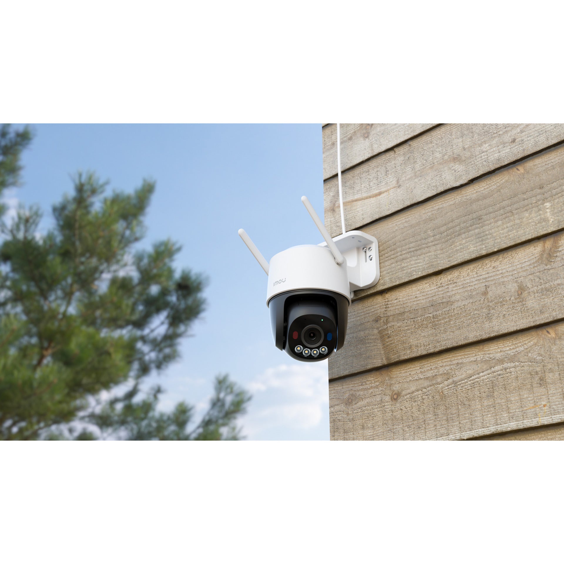 Caméra de sécurité Imou cruiser sc 4k (blanc, 8 mp (3840x2160), poe, wifi 6)