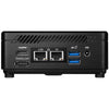 Msi cubi 5 12m-001beu barebone (noir | core i7-1255u | graphiques iris xe)