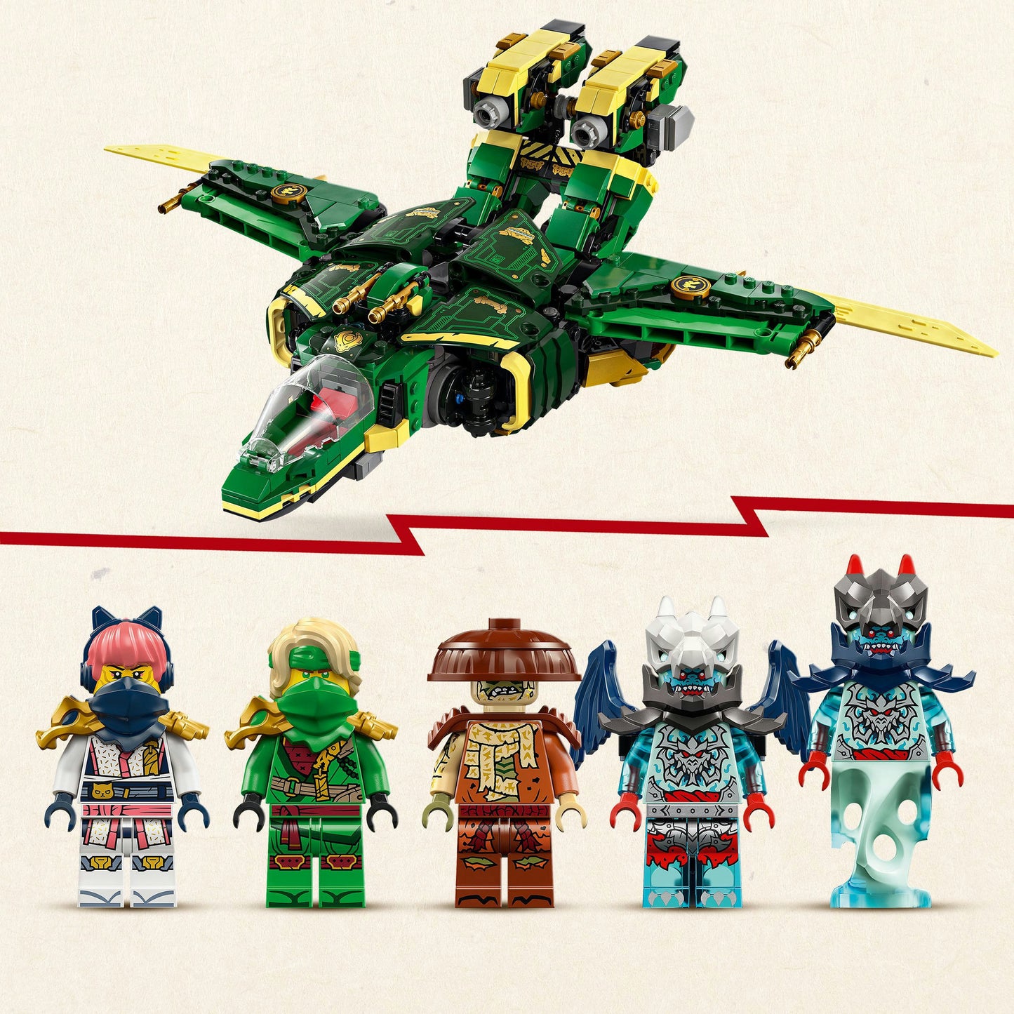 LEGO 71845 Ninjago Lloyds Plane Mecha