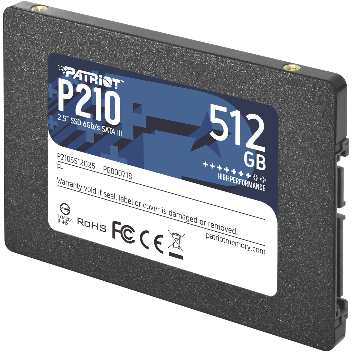 Patriot P210, 512 Go