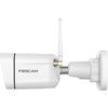 Foscam v5p, caméra wifi bi-bande 3k 5mp avec alarme sonore et lumineuse (blanc)