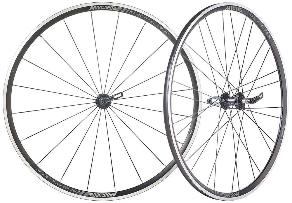 Paire de roues à pneu Miche reflex