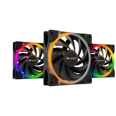 Soyez silencieux! PWM Light PWM 120 mm Pack à haut débit