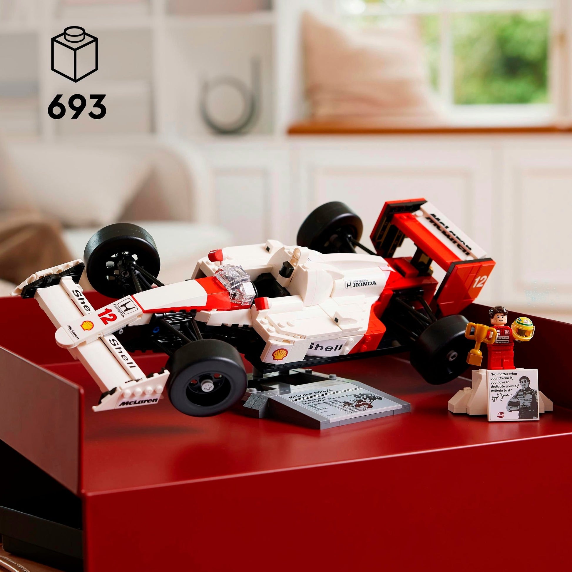 Icônes LEGO LEGO 10330 McLaren MP4 4 et Ayrton Senna