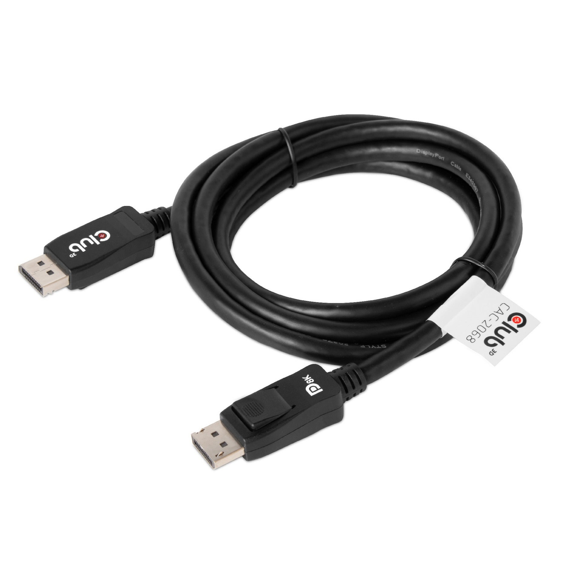 Club 3D Displayport 1.4 Displayport 1.4 masculin-masculin