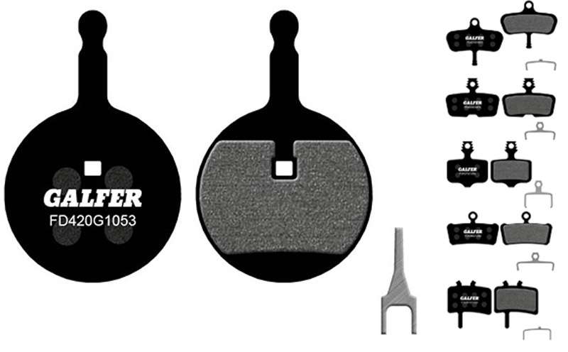 Plaquettes de disque standard pour vélo Galfer pour avid sram