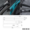 Kit de protection de cadre Dyedbro ride ou die