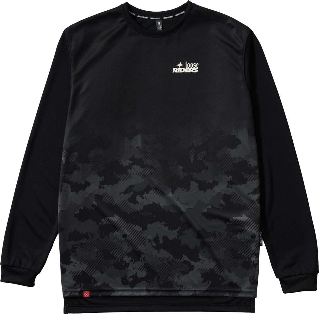 Loose Riders Essentials Dipped Stealth - Maillot VTT à manches longues