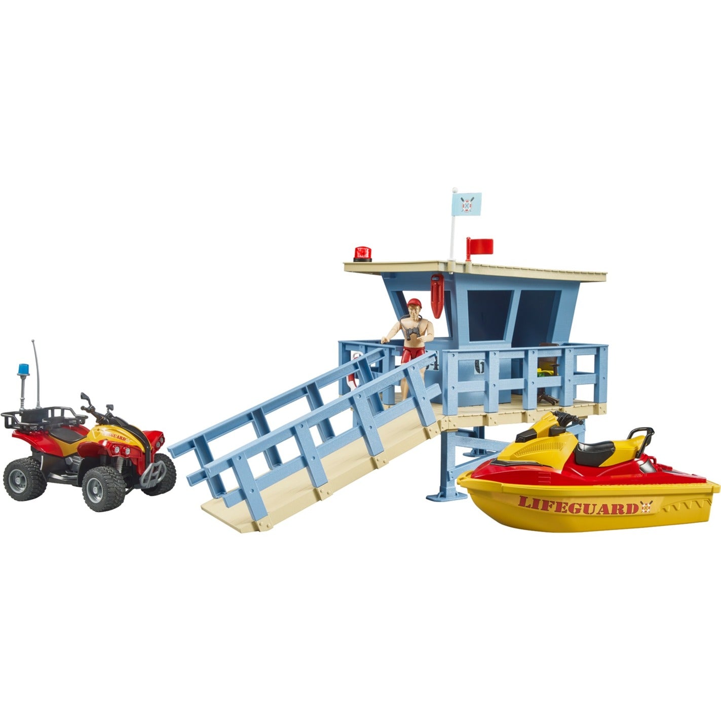 Bruder Bworld Rescue Brigade Station