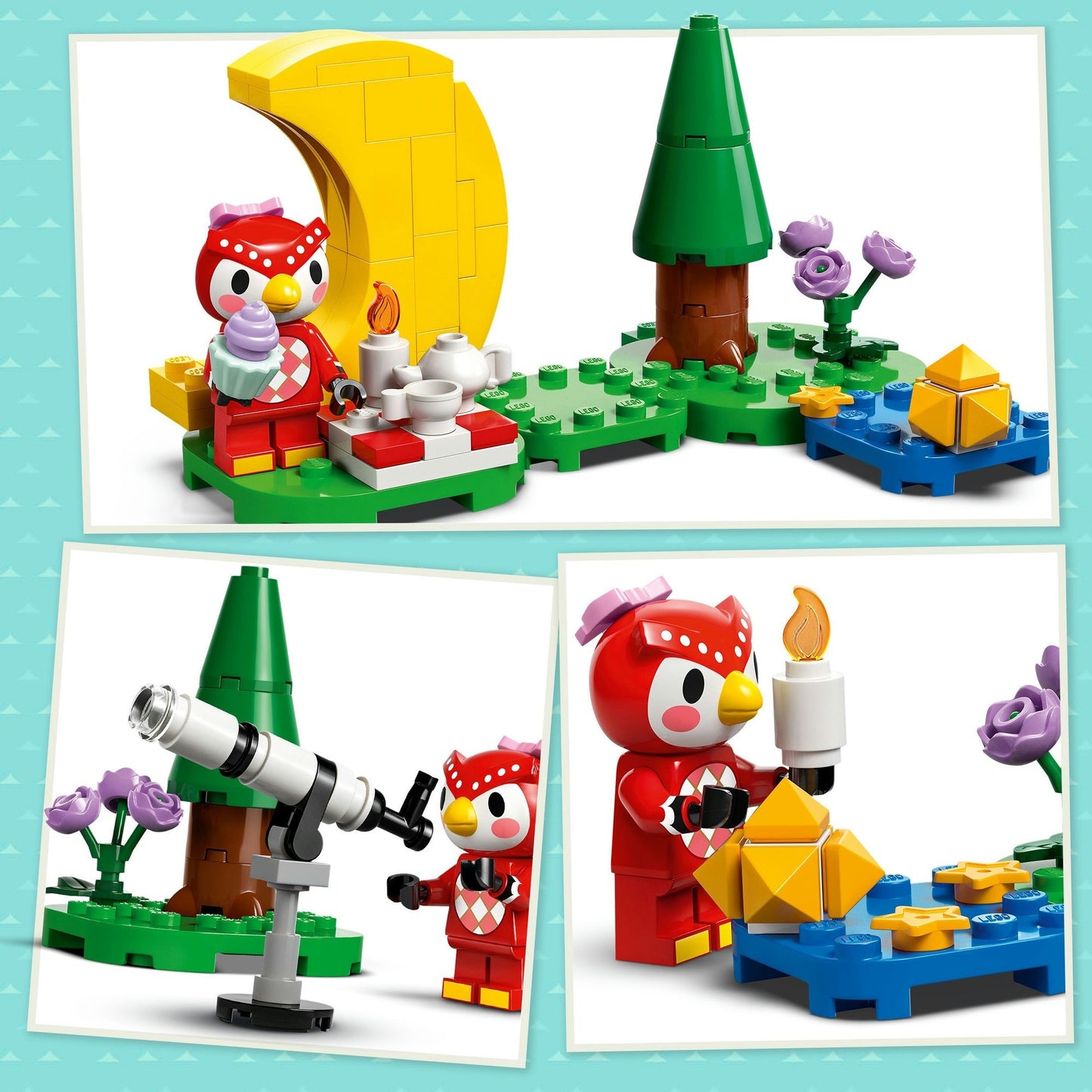 Lego Lego Animal Crossing 77053 Starling avec Celeste