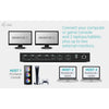 Station d'accueil I-tec USB-C KVM Dock Pro (noir)