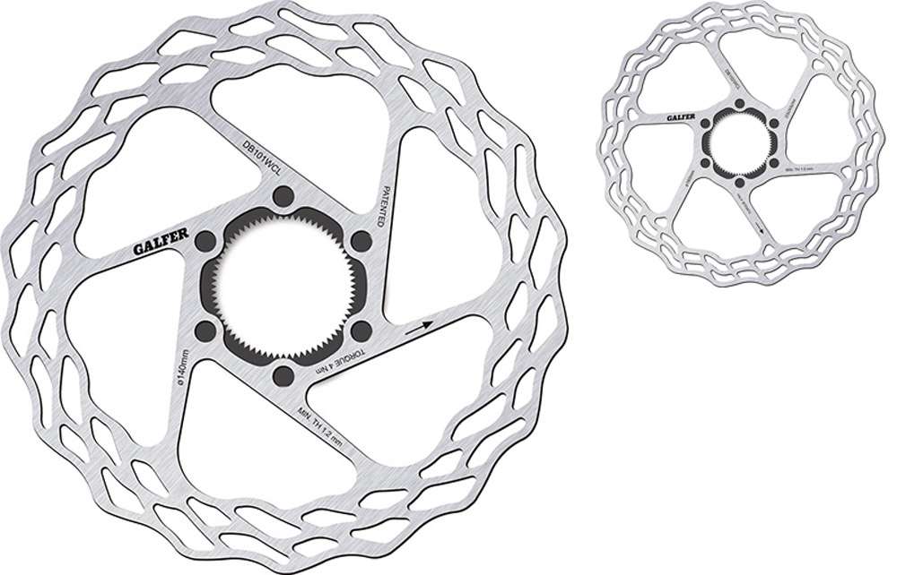 Disque de route fixe Galfer Bike Wave® Centerlock