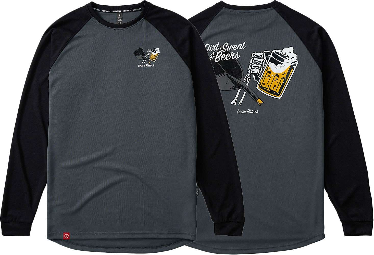 Loose riders dirt sweat beers - maillot vtt manches longues