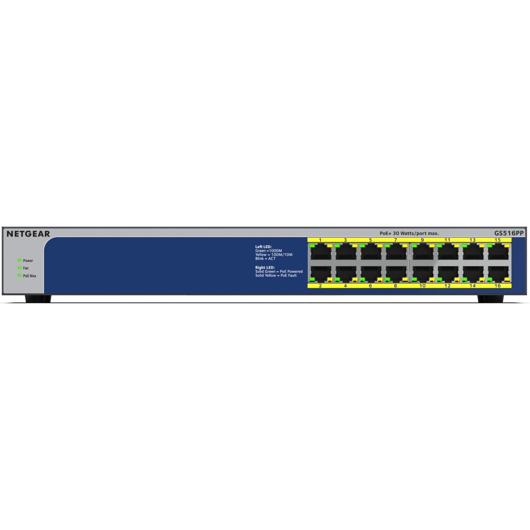 Netgear gs516pp