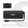 Chargeur pour ordinateur portable Club 3D USB-C 140W, 1 mètre (noir)