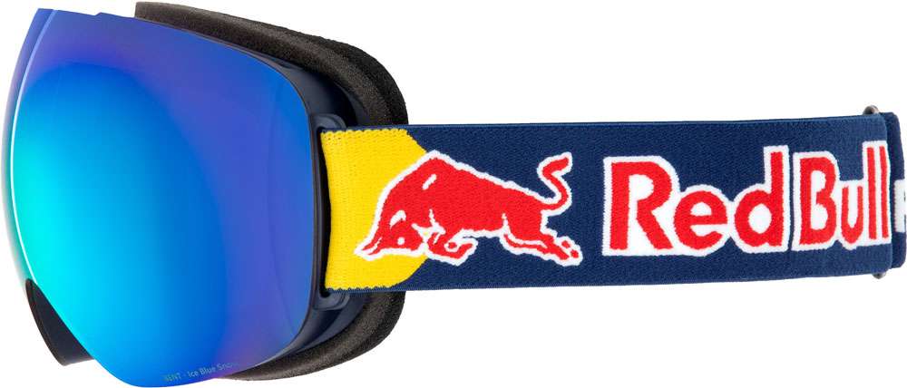 Red Bull Spec Eyewear Bent-03bl3 Smoke Ice Blue Mirror - Masque de ski