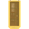 Boîtier grande tour Thermaltake view 600 tg caramel au beurre (jaune | 2x USB-A | 1x USB-C | verre trempé)