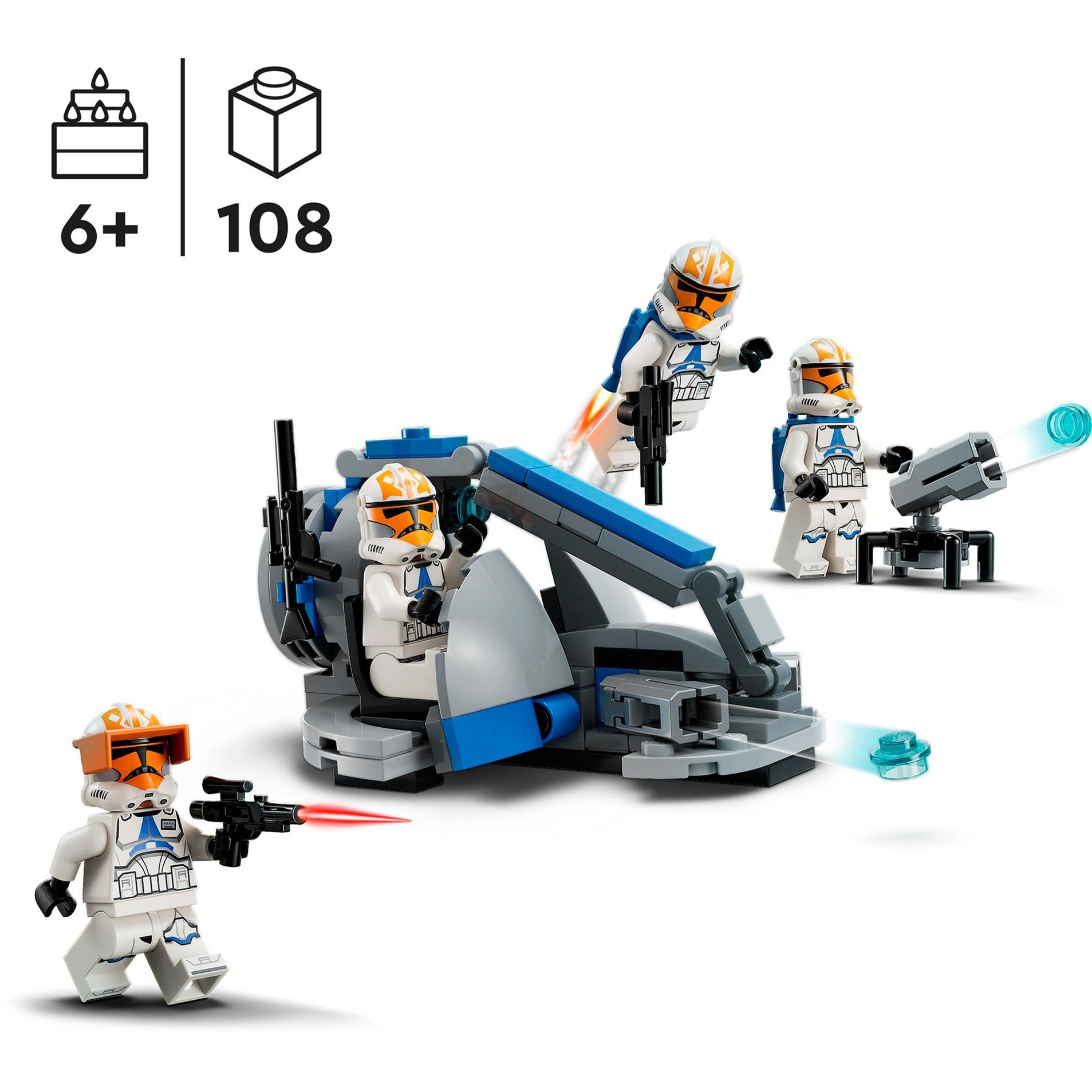 LEGO LEGO Star Wars 75359 332nd Ahsoka's Clone Trooper Battle Pack