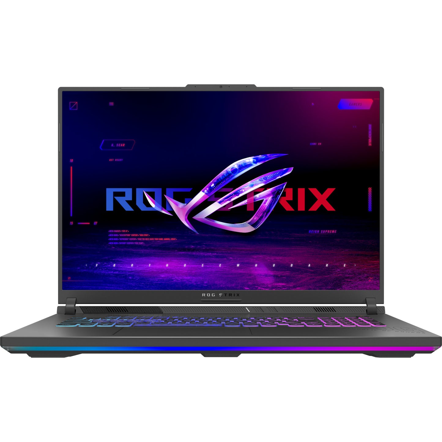 Ordinateur portable de jeu Asus ROG Strix G18 G814FP-S9006W 18 (Gris | R9 9955HX | RTX 5070 | 32 Go | SSD 1 To)