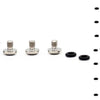Jeu de vis en titane pour composants en chêne pour huile minérale Sram Bleedport (4 pièces)