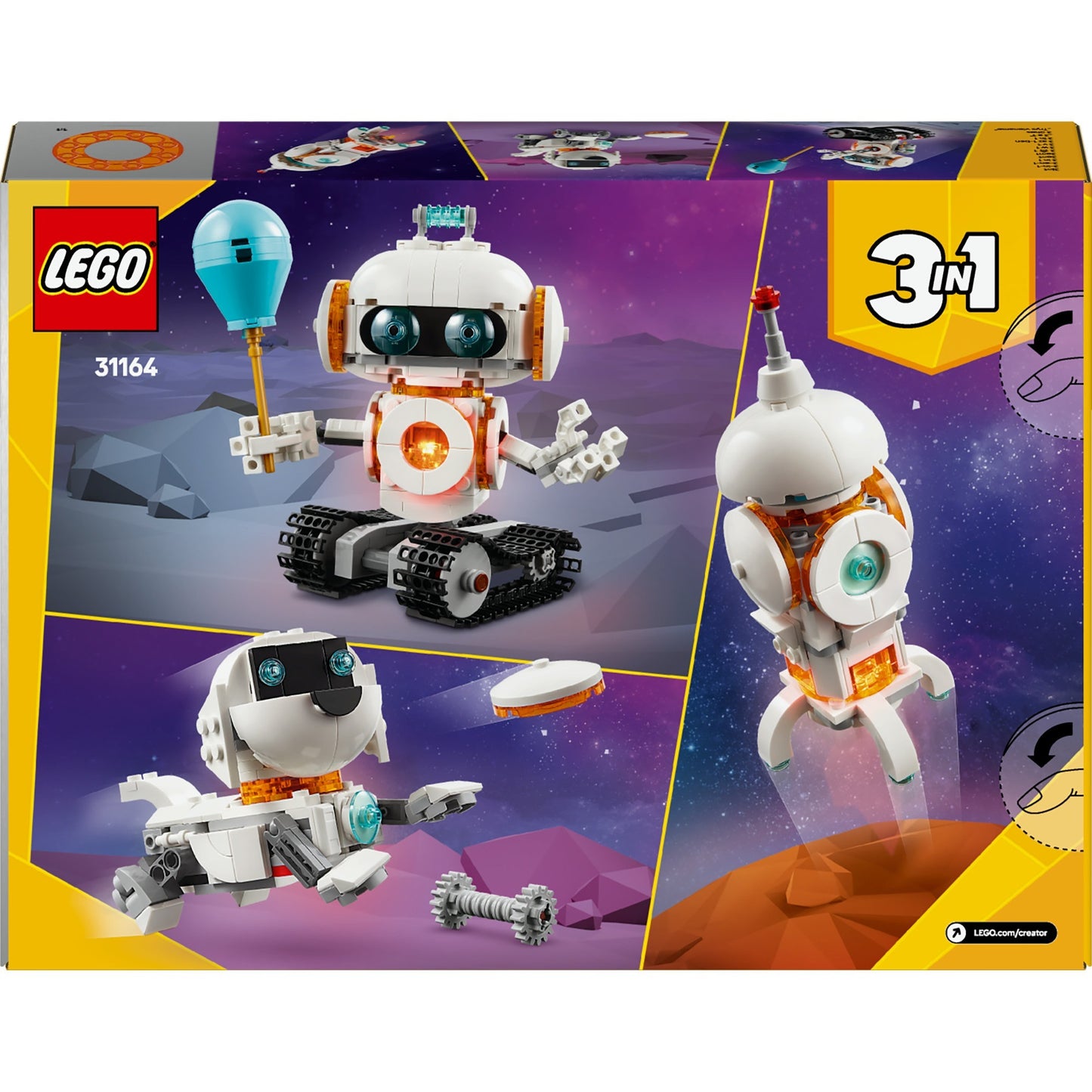 Créateur LEGO LEGO 31164 Spacebot