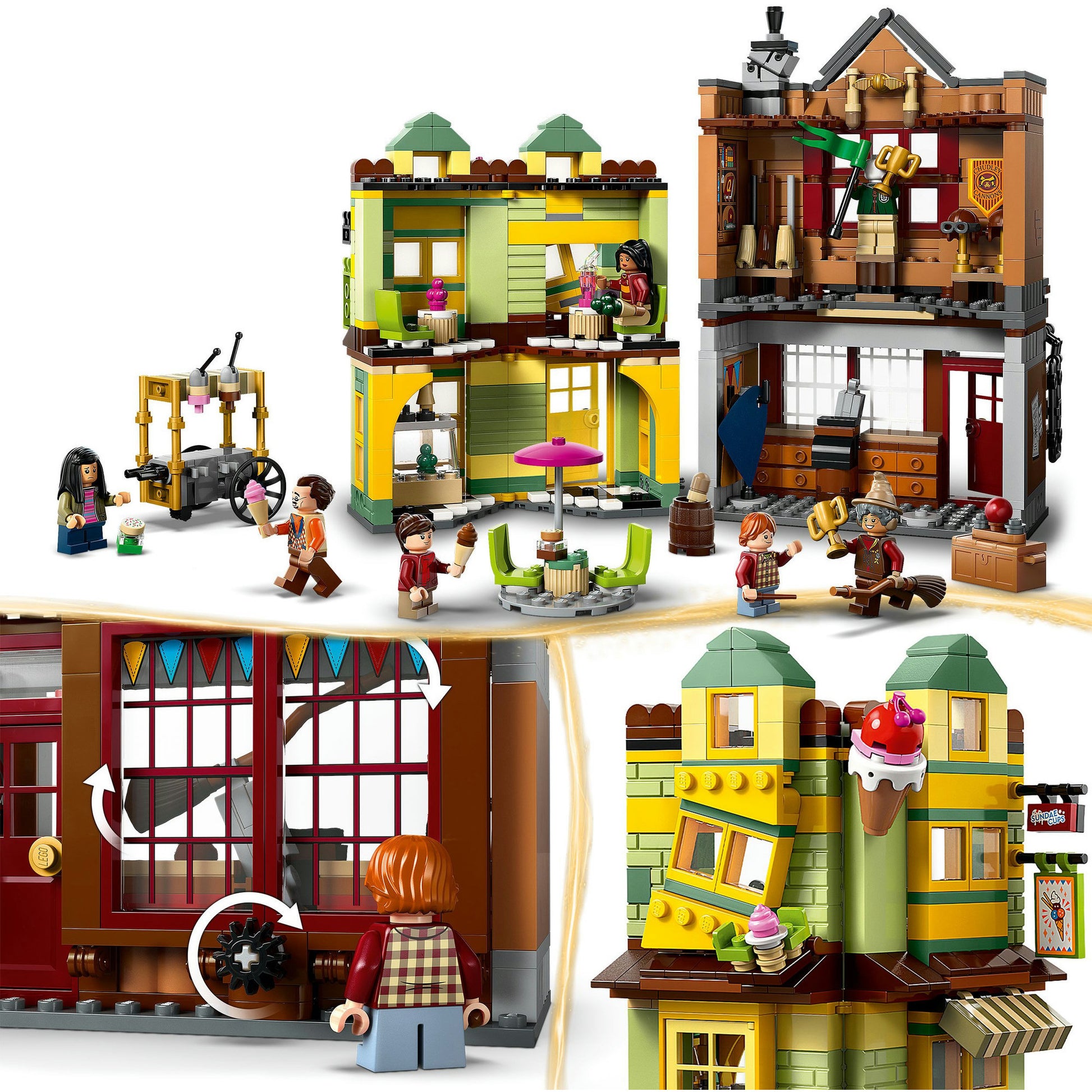 LEGO 76452 Harry Potter Zwik Bandage Zwerkbalpaleis et glacier