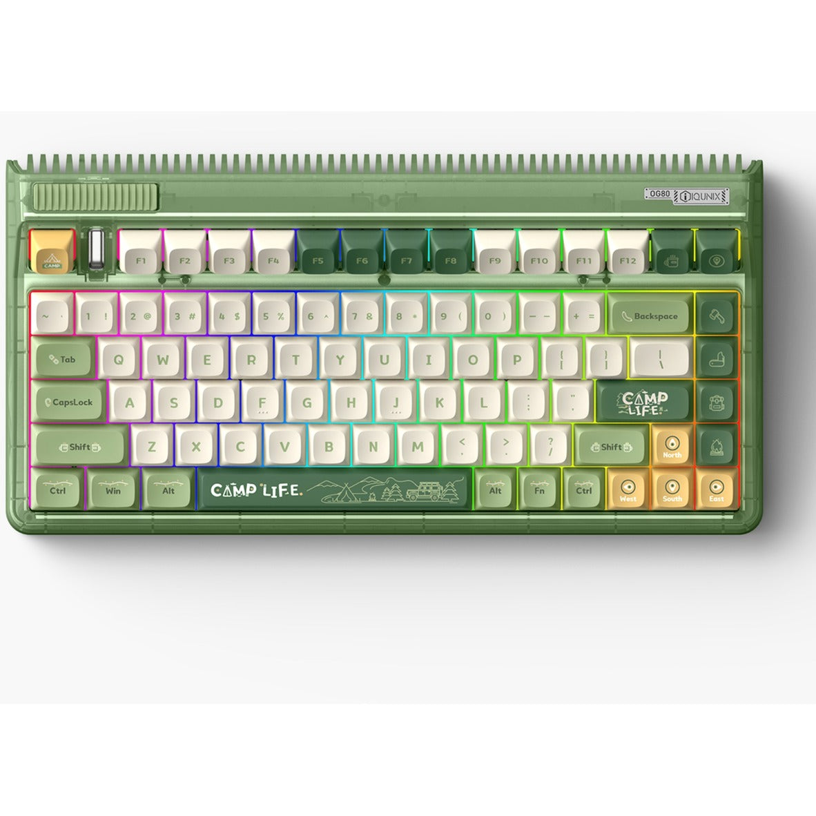 IQUnix OG80 Camping Wireless Mechanical Clavier