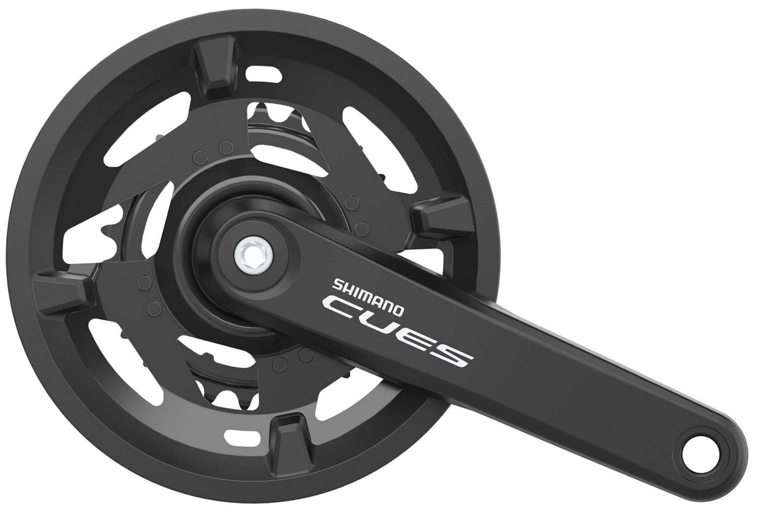 Shimano cues fc-u4010 9 10 manivelle 11 vitesses 40 26 avec protège-chaîne
