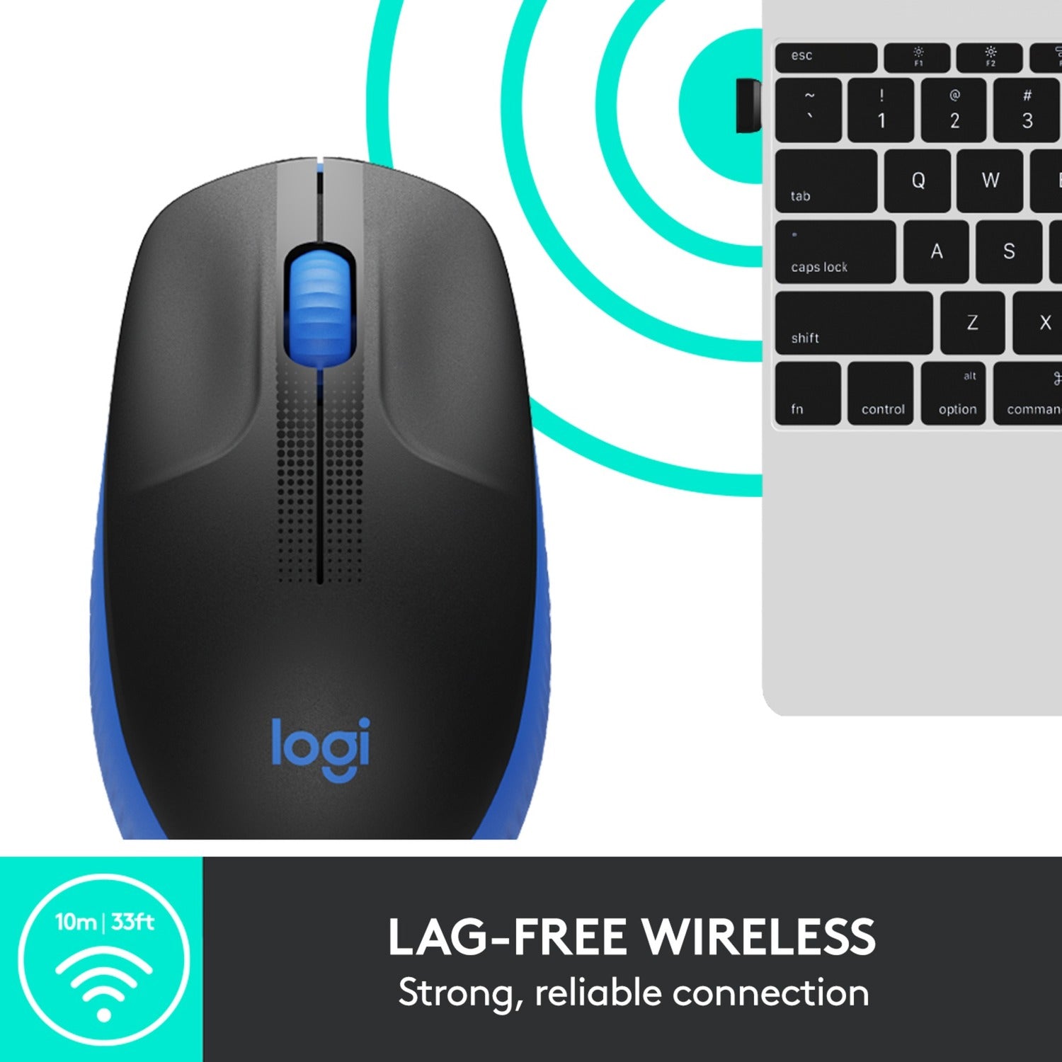 Logitech M190 Souris sans fil pleine grandeur