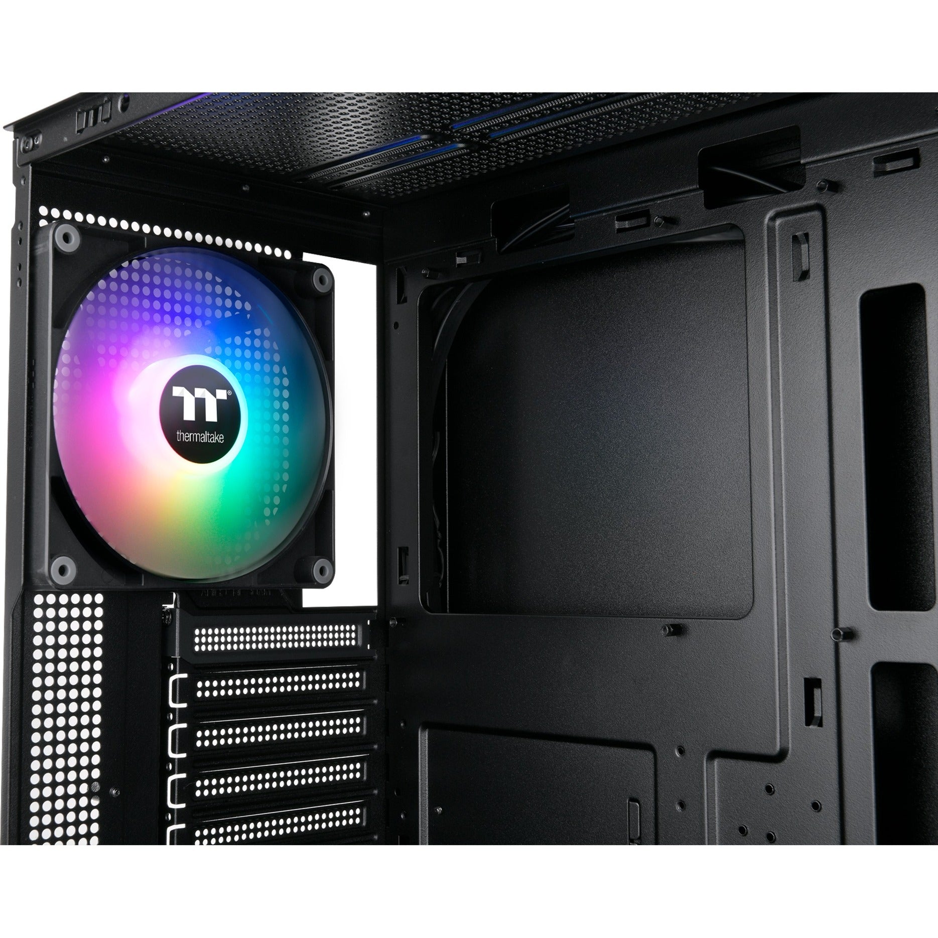 Boîtier tour midi Thermaltake view 270 tg argb (noir | 2x usb-a | 1x usb-c | rgb | verre trempé)