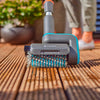 Brosse de roulement moyen Gardena Aquabrush, pour la batterie-multiardrome
