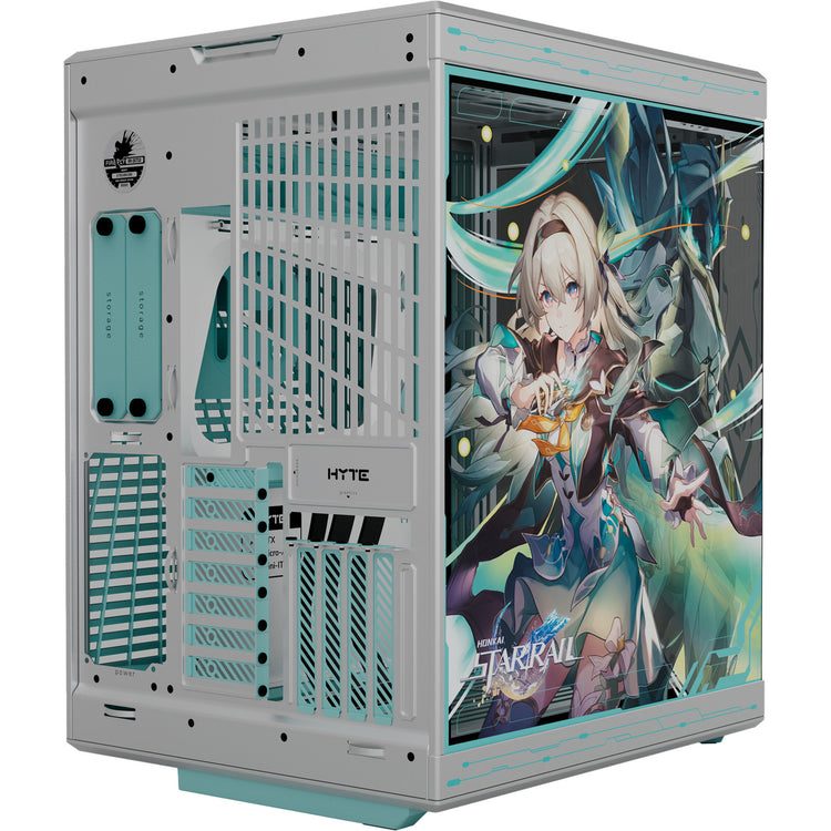 Boîtier tour midi Hyte y70 firefly edition (2x USB-A | 1x USB-C | verre trempé)