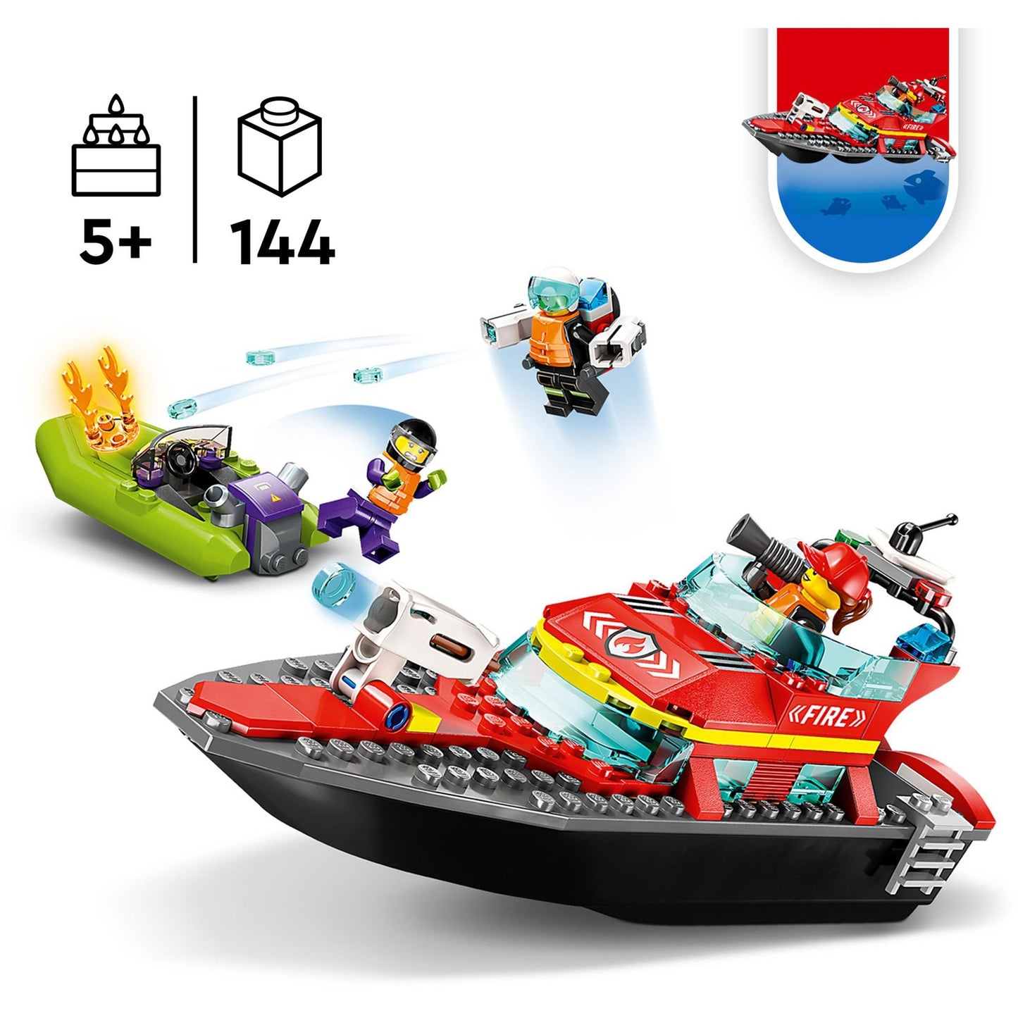 LEGO LEGO CITY 60373 Rescue Boat Brand