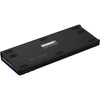 Hator skyfall pro sans fil, clavier de jeu (noir, disposition américaine, hator aurum vanille silencieux, 65%, RVB, pbt double-shot, échange à chaud, bluetooth usb-c 2,4 GHz)