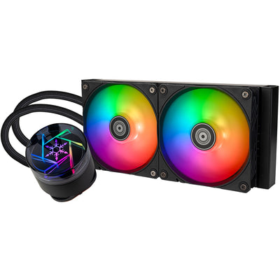 Refroidissement par eau Silverstone Novapeak 240 Arb (noir, PWM 4 broches)