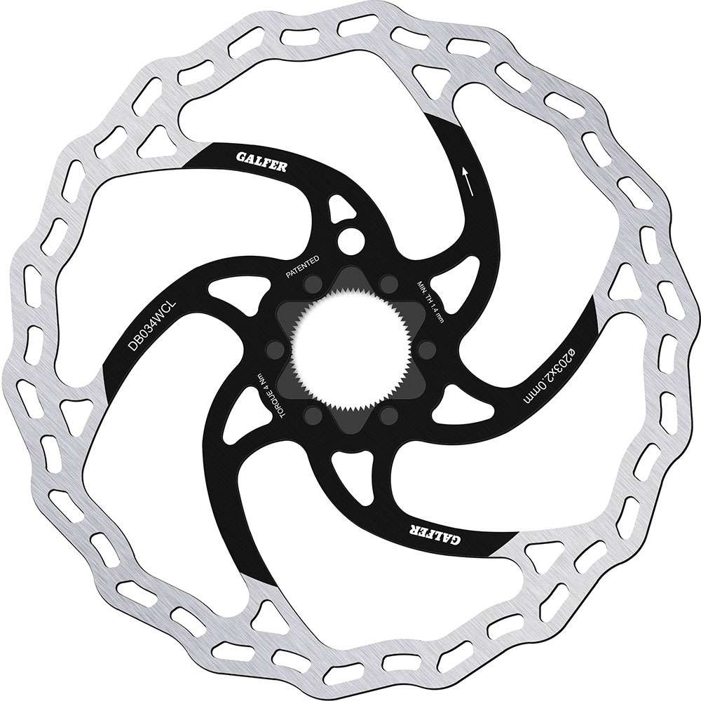 Disque de frein fixe Galfer bike wave® centerlock pour vélo électrique