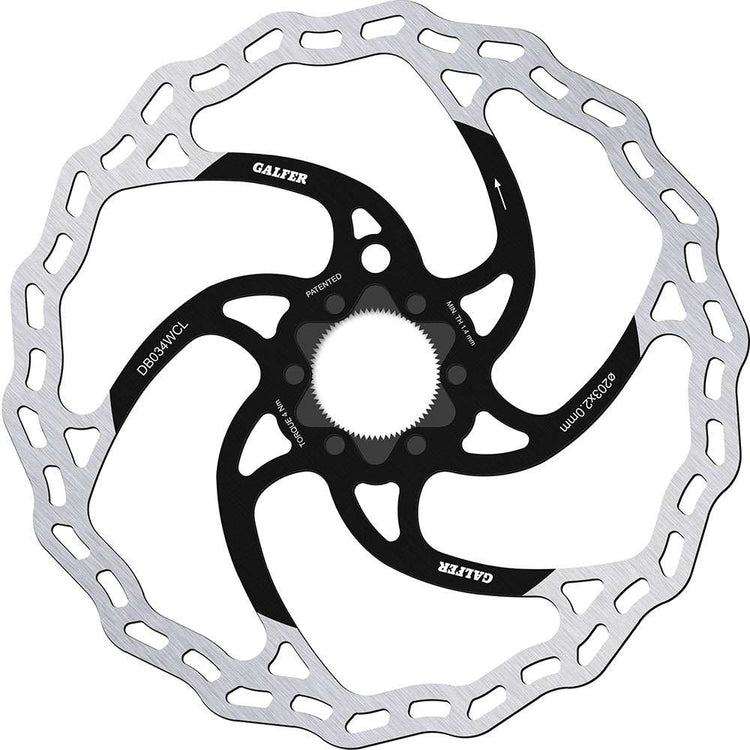 Disque de frein fixe Galfer bike wave® centerlock pour vélo électrique