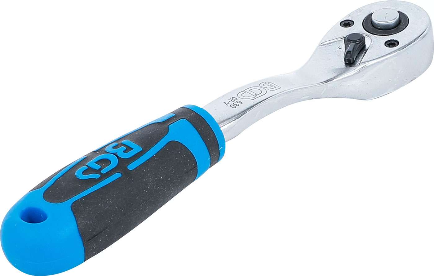 Cliquet réversible technique Bgs | denture fine | sortie carré externe 6,3 mm (1 4 )