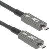 Agir la connectivité USB-C 3.2 Gen2 Cable optique actif (AOC) se connecte