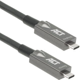 Agir la connectivité USB-C 3.2 Gen2 Cable optique actif (AOC) se connecte - afbeelding 1
